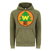 Vintage Olive wilderness explorers Vintage Hoodie - linhVisuals