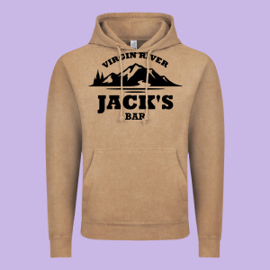 Jacks Bar Virgin River Vintage Hoodie Designed By Linhvisuals