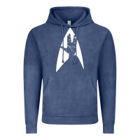 Vintage Denim live long and prosper Vintage Hoodie - linhVisuals