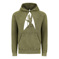 Vintage Olive live long and prosper Vintage Hoodie - linhVisuals