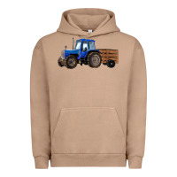 Pigment Burro Farm Tractor Urban Hoodie - RanaPortraitStore