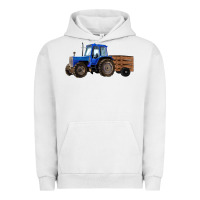 Pigment Lunar Rock Farm Tractor Urban Hoodie - RanaPortraitStore
