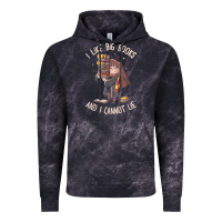 Cloud Black i like big books Vintage Hoodie - linhVisuals