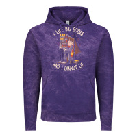 Cloud Purple i like big books Vintage Hoodie - linhVisuals