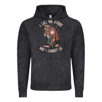Vintage Black i like big books Vintage Hoodie - linhVisuals
