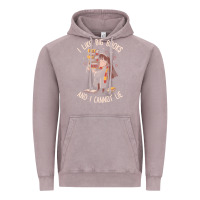 Vintage Zinc i like big books Vintage Hoodie - linhVisuals