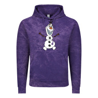 Cloud Purple olaf Vintage Hoodie - linhVisuals