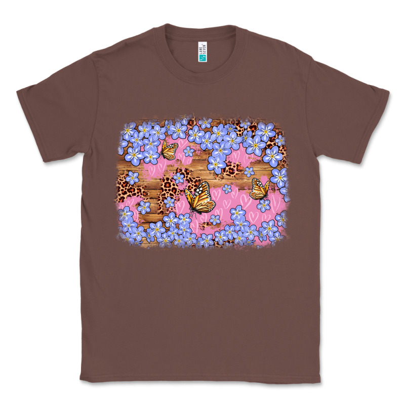 Easter Butterfly Leopard Background Classic Tee by Artiststas | Teevron