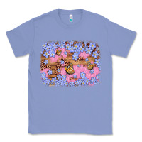 Colony Blue easter butterfly leopard background Classic Tee - Artiststas