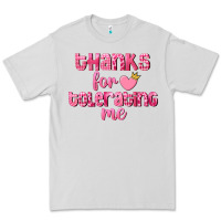 Dove Grey Thanks for tolerating me Valentine's Day Premium Tee - FaDigitalArtStudio