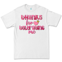 White Thanks for tolerating me Valentine's Day Premium Tee - FaDigitalArtStudio