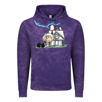 Cloud Purple back to the peanuts Vintage Hoodie - linhVisuals