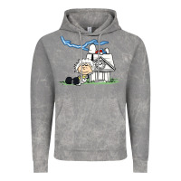 Cloud Rock back to the peanuts Vintage Hoodie - linhVisuals