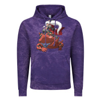 Cloud Purple jiraiya gamabunta Vintage Hoodie - linhVisuals