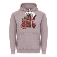 Vintage Zinc jiraiya gamabunta Vintage Hoodie - linhVisuals