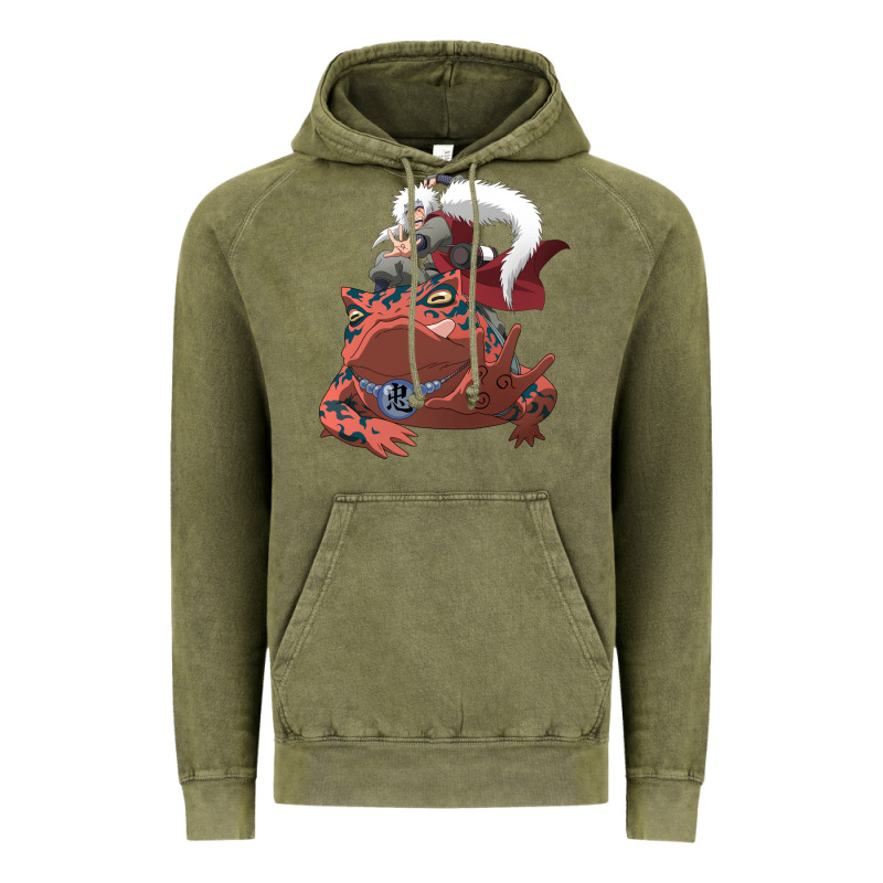 Jiraiya Gamabunta Vintage Hoodie by linhVisuals | Teevron