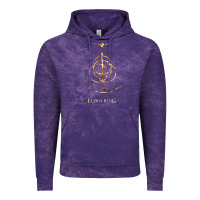 Cloud Purple eldenring Vintage Hoodie - linhVisuals