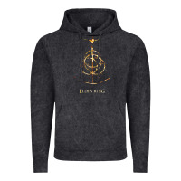 Vintage Black eldenring Vintage Hoodie - linhVisuals