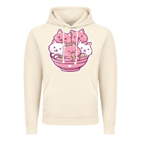 Vintage Artic kawaii cat ramen   cute gift Vintage Hoodie - linhVisuals