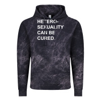 Cloud Black newheterosexuality can be cured Vintage Hoodie - linhVisuals