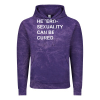 Cloud Purple newheterosexuality can be cured Vintage Hoodie - linhVisuals