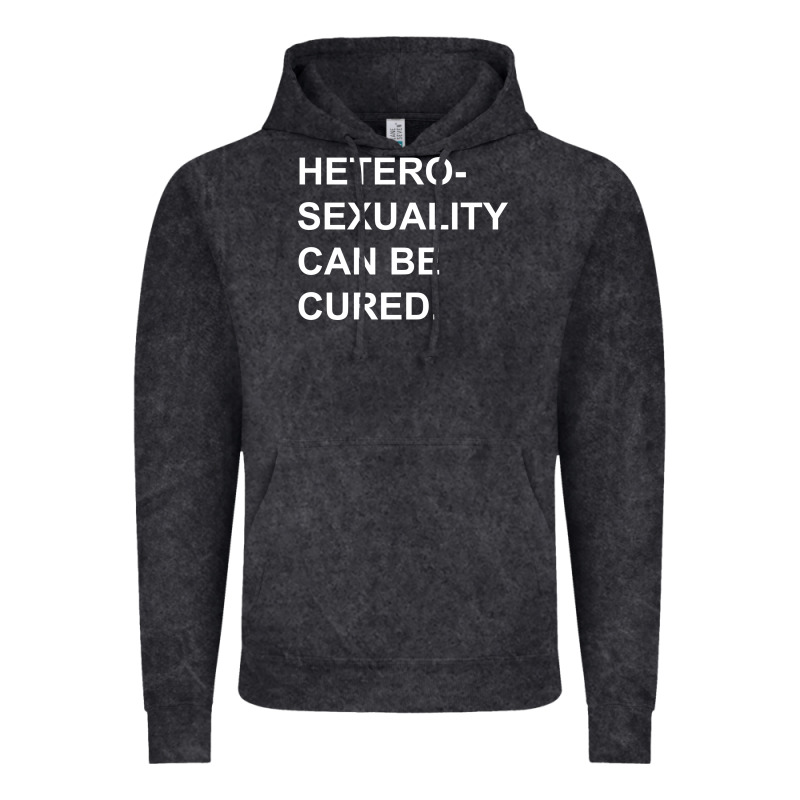 Newheterosexuality Can Be Cured Vintage Hoodie by linhVisuals | Teevron