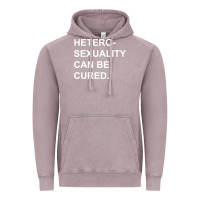 Vintage Zinc newheterosexuality can be cured Vintage Hoodie - linhVisuals