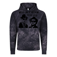 Cloud Black Elwood & Jake Vintage Hoodie - linhVisuals