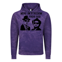 Cloud Purple Elwood & Jake Vintage Hoodie - linhVisuals