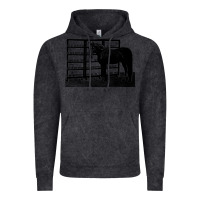 Vintage Black beautiful jim key  performing horse Vintage Hoodie - linhVisuals