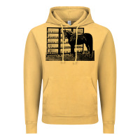 Vintage Mustard beautiful jim key  performing horse Vintage Hoodie - linhVisuals