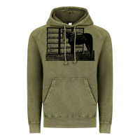 Vintage Olive beautiful jim key  performing horse Vintage Hoodie - linhVisuals