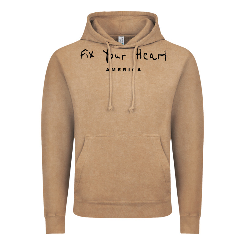 Fix Your Heart America Vintage Hoodie by linhVisuals | Teevron