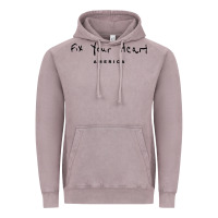 Vintage Zinc Fix your heart america Vintage Hoodie - linhVisuals