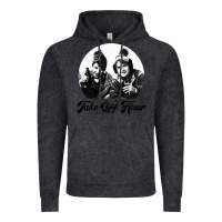 Vintage Black take off hoser Vintage Hoodie - linhVisuals