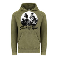 Vintage Olive take off hoser Vintage Hoodie - linhVisuals