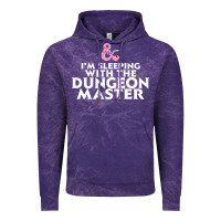 Cloud Purple I'm sleeping with the dungeon master Vintage Hoodie - linhVisuals