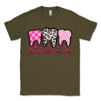 Army Green happy valentines day dentist Classic Tee - OliviaCreatesArt