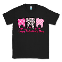 Black happy valentines day dentist Classic Tee - OliviaCreatesArt
