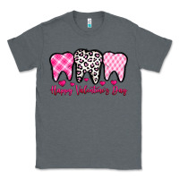 Charcoal Heather happy valentines day dentist Classic Tee - OliviaCreatesArt