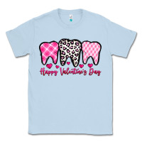 Dusty Blue happy valentines day dentist Classic Tee - OliviaCreatesArt