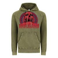 Vintage Olive crumbling castle   king gizzard and the lizard wizard Vintage Hoodie - linhVisuals