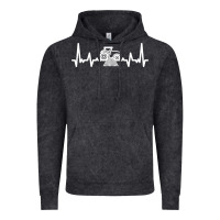 Vintage Black tractor Vintage Hoodie - linhVisuals