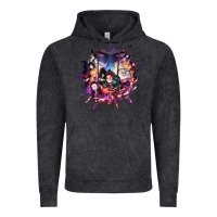 Vintage Black kimetsu no yaibathe hinokami chronicles Vintage Hoodie - linhVisuals