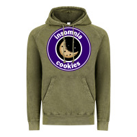 Vintage Olive suitable-insomnia-cookies-worn Vintage Hoodie - linhVisuals