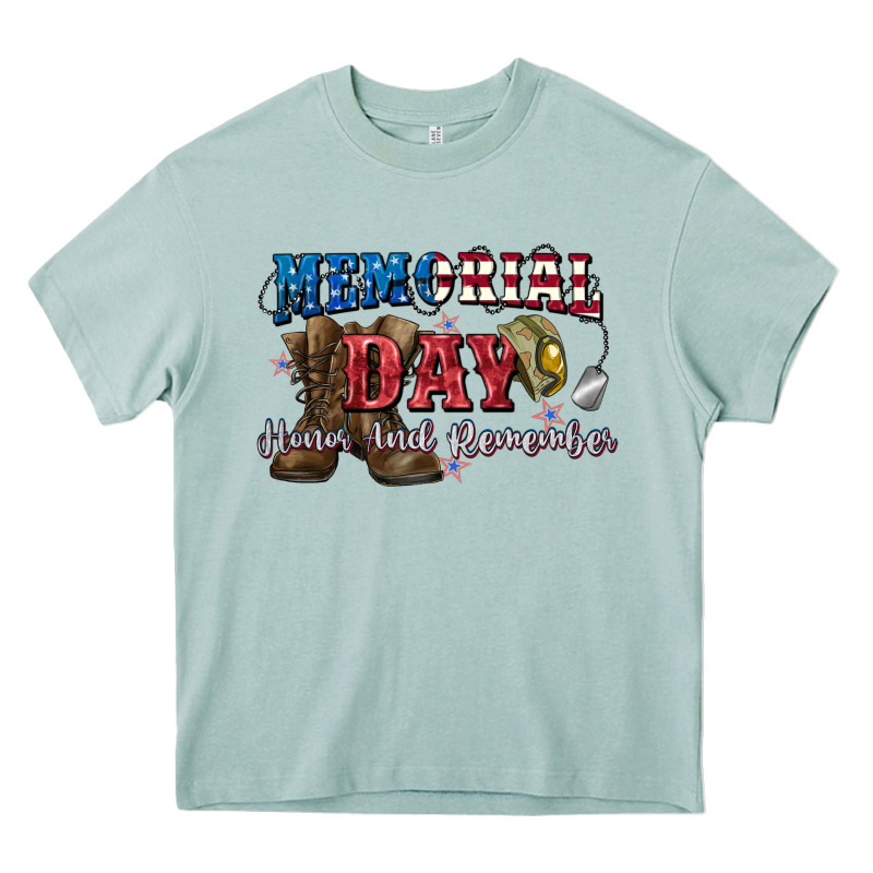 Memorial Day Honor Ans Remember Heavy Core Tee by CowGirlArtShop | Teevron