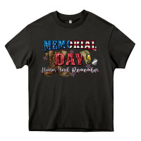 Asphalt Memorial day honor ans remember Heavy Core Tee - CowGirlArtShop