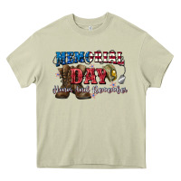 Mossy Memorial day honor ans remember Heavy Core Tee - CowGirlArtShop