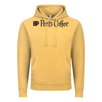 Vintage Mustard suitable-peet's-coffee-worn Vintage Hoodie - linhVisuals