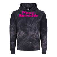 Cloud Black suitable-planet-smoothie-worn Vintage Hoodie - linhVisuals